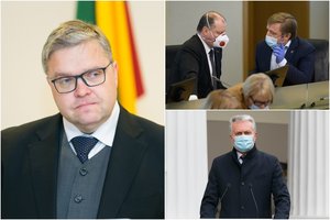 Skandalas dėl Lietuvos banko vadovo V. Vasiliausko algos pučiasi, bet nesprogsta