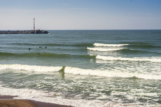 Baltijos jūroje - bangos tarsi vandenyne.<br>„Spotas“ nuotr.