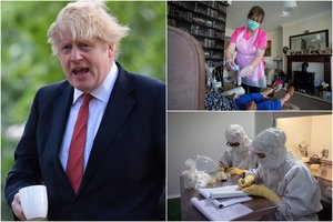 Karantiną švelninančioje Jungtinėje Karalystėje bręsta skandalas: B. Johnsonas sulaukė griežtos kritikos
