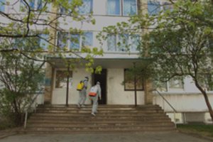 Koronaviruso židiniu tapusiame bendrabutyje – pagalbos desantas