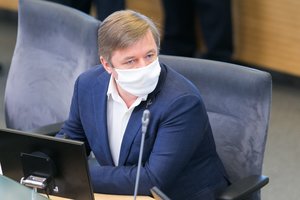 R. Karbauskis po pokalbio su G. Nausėda: atkreipiau dėmesį į konservatorių propagandą