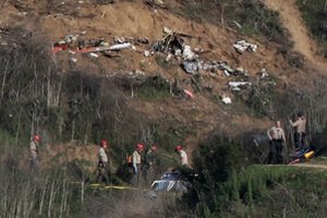 V. Bryant padavė į teismą šerifą dėl paviešintų katastrofos ir žuvusųjų palaikų nuotraukų