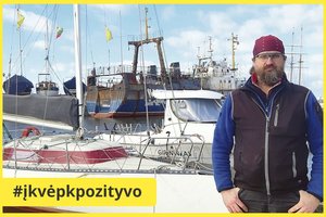 Romantiškas klaipėdietis po skyrybų pasirinko gyvenimą jūroje