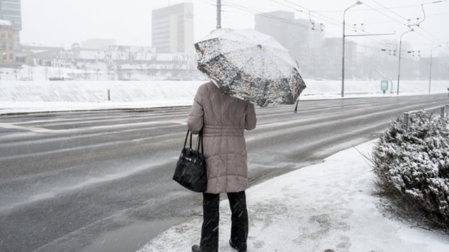 Šiltus pavasario orus Lietuvoje pakeis perkūnija ir sniegas