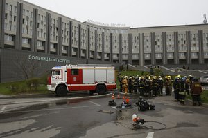 Po pražūtingo gaisro Sankt Peterburgo ligoninėje pradėtas tyrimas dėl medicinos įrangos