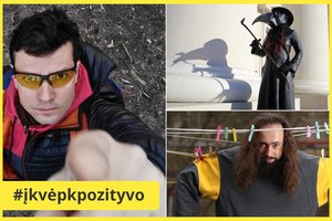 Vilniuje įstrigęs lenkas mielą širdžiai veiklą atrado Užupyje