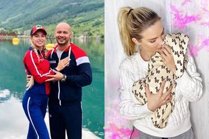 Rusijos žvaigždės A. Čerkasovo žmona apie intymias gimdymo detales: pati pagimdė ir nusikirpo virkštelę