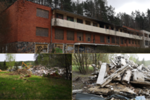 Iš legendinės „Žalgirio“ futbolo klubo bazės liko tik atliekų krūva