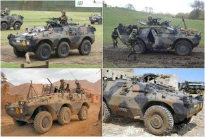 Plėšriosios italų katės, į mūšio lauką gabenančios karius