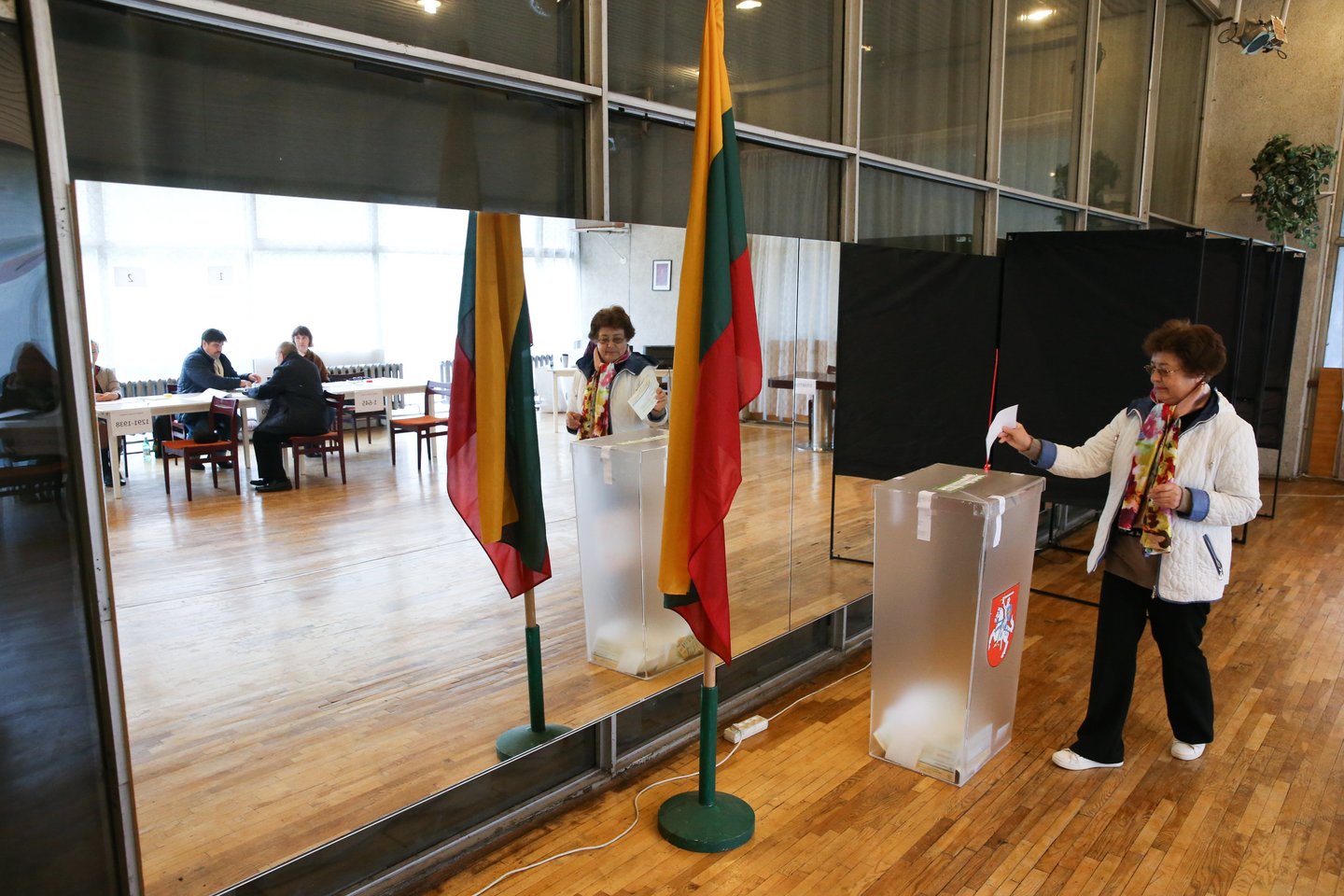 rinkimai, balsavimas, balsadėžės<br>R.Danisevičiaus nuotr.