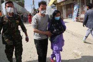 Afganistane įvykdytų dviejų atakų aukų padaugėjo iki 56