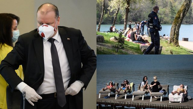 S. Skvernelis išsamiai apie karantino švelninimą: viskas, ką būtina žinoti