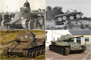 Legendinis rusiškas tankas atsirado iš amerikietiškų brėžinių?