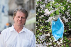 S. Čaplinskas atskleidė, kaip elgtis su vienkartinėmis ir daugiakartinėmis kaukėmis