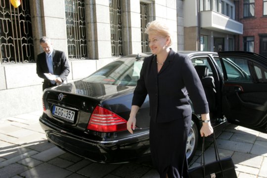 2009 m. Lietuvos prezidente išrinkta Dalia Grybauskaitė.<br>A.Barzdžiaus nuotr.