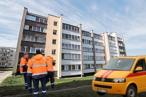 Pravėrę emigrantės buto duris Rokiškio r. daugiabutyje gelbėtojai išvydo tai, ką prisimins visą gyvenimą