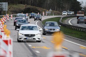 2021-aisiais pasikeis kelio Vilnius-Kaunas greičio ribojimai