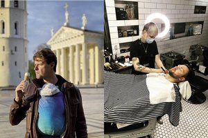 Asmenukėse – Mykolo Majausko laikas su kūdikiu ir Donato Motiejūno pasigražinimas