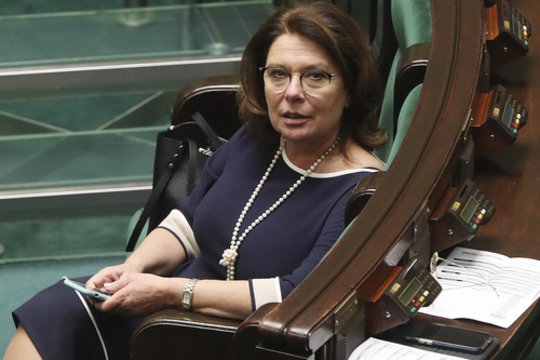 Iš Lenkijos prezidento rinkimų kovos pasitraukė pagrindinė opozicijos kandidatė