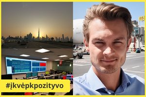 Likimo pokštas: turėjo perimti šeimos verslą, o atsidūrė Dubajuje, kur rūpinasi oro uostais
