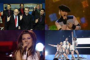 Lietuvos pasirodymai „Eurovizijos“ scenoje: kaip keitėsi išvaizda ir dainos