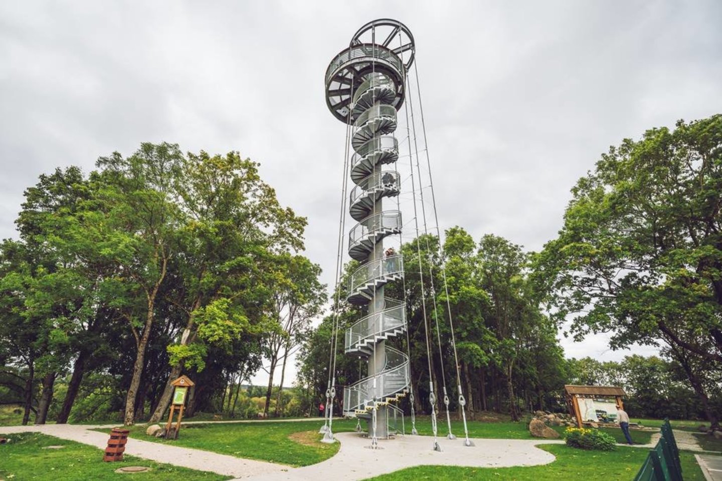 Krekenavos regioniniame parke atsivers apžvalgos bokštas.<br>R.Ančerevičiaus/JP.lt nuotr.