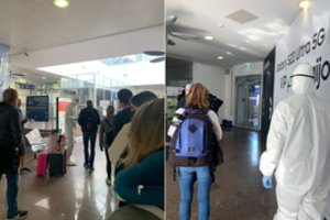 Iš užsienio grįžusi lietuvė nusistebėjo tuo, kas vyksta oro uoste: „Parodija“