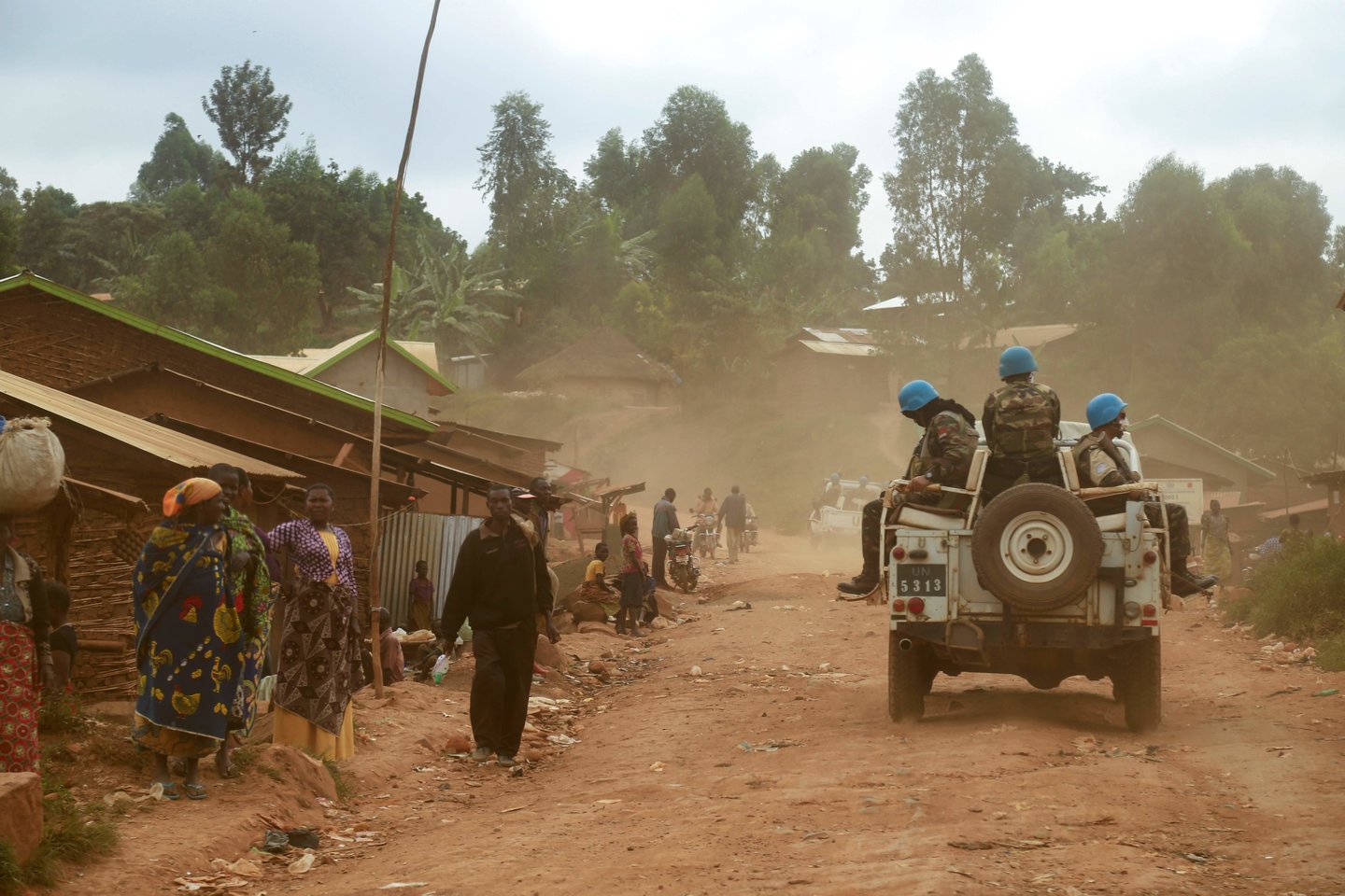  Afrika. Kongo DR šiaurės rytuose per išpuolį žuvo dvidešimt civilių.<br> AFP/Scanpix nuotr.