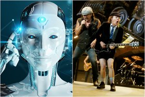 Kažkada tai turėjo nutikti: dirbtinis intelektas sukūrė AC/DC dainą