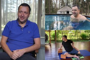 14 kilogramų atsikratęs Antanas Guoga: „Buvo labai daug streso, puolimo ir purvo“