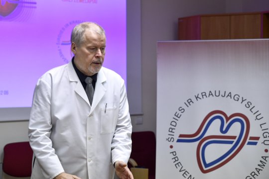 1950 m. gimė gydytojas kardiologas, širdies klinikinės elektrofiziologijos vienas pradininkų Lietuvoje Aleksandras Laucevičius.<br>V.Ščiavinsko nuotr.