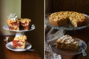 Rabarbarų pyragas pagal receptą iš Islandijos