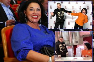 Po koronaviruso komplikacijų 70-metė Nadežda Babkina pirmą kartą pasirodė viešumoje