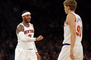 Žvilgsnis į praeitį: „Knicks“ istorijoje nugulęs C. Anthony pasirodymas