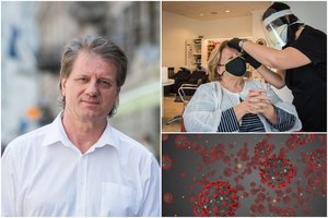 Profesorius S. Čaplinskas įspėjo: „Šiuo metu geriau nesilankyti kirpykloje“