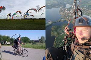 Danguje skrajojantys jurbarkiečiai: kai teko leistis javų lauke, vietiniai pasitiko su įnagiais