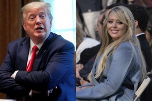 Donaldas Trumpas pasveikino savo jauniausią dukrą Tiffany: „Didžiuojuosi tavimi“