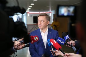 R. Karbauskis: neturime nieko bendro su išvada dėl stadiono, Vilniaus tragedija yra liberalai