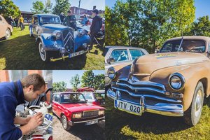 Per karantiną užsidarė garažuose ir nusprendė prikelti senovinę techniką antram gyvenimui