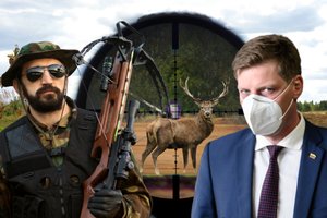 K. Mažeika su būreliu medžiotojų užsispyrė: dėl medžioklės su lankais kurs darbo grupę