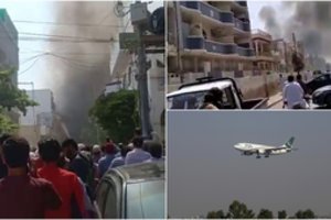 Pakistane po lėktuvo katastrofos rasta mažiausiai 40 kūnų