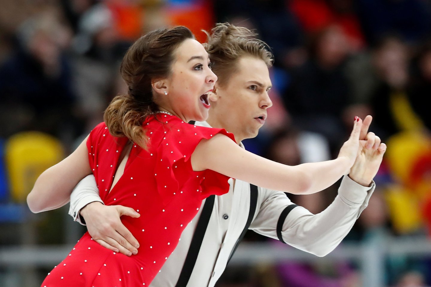 Saulius Ambrulevičius ir Allison Reed<br> Reuters/Scanpix.com nuotr.