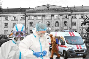 Koronaviruso židiniu tapusioje ligoninėje tvyro baimė: mirė 8 pacientai, pažeidimai stebina
