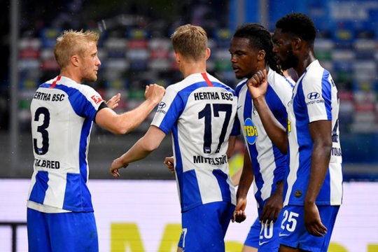 Berlyno derbis baigėsi triuškinančia „Hertha“ pergale