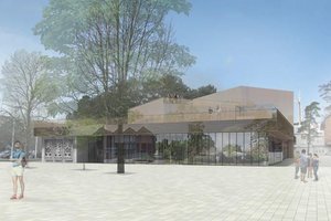 Gyvybiškai reikalingas Nidai pastatas ima pulsuoti:  statybininkai grįžta prie pradėtų darbų 