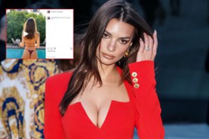 Pikantiškas Emily Ratajkowski vaizdo įrašas pavergė gerbėjų širdis: peržiūrėjo milijonai