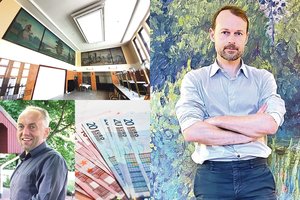 Stulbinama suma įvertinto kūrinio negali parduoti – kartu tenka pirkti ir Lietuvos banko pastatą