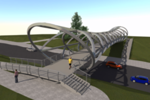 Trečias kartas sėkmingas – pagaliau rasta, kas statys pėsčiųjų tiltą Jonavoje