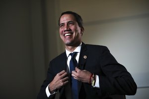 J. Guaido varžovas patvirtintas Venesuelos parlamento pirmininku