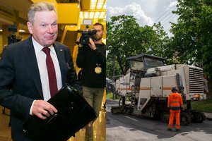 J. Narkevičius stabdo finansavimą Varnikų kelio asfaltavimui